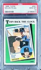 1988 TOPPS TURN BACK CLOCK 1983 #661 NOLAN RYAN HOF PSA 10 GEM MT ASTROS