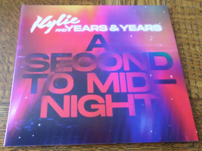 Kylie Minogue & Years & Years - A Second To Midnight 1 Track 2021 CD Single RARE