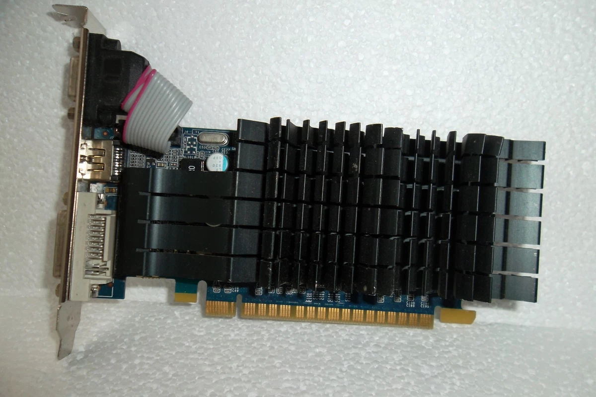 Galaxy Nvidia GT 520 PCIe x16 Graphics Card 1GB DVI VGA HDMI 64 Bit 52GGS4HX9DTX