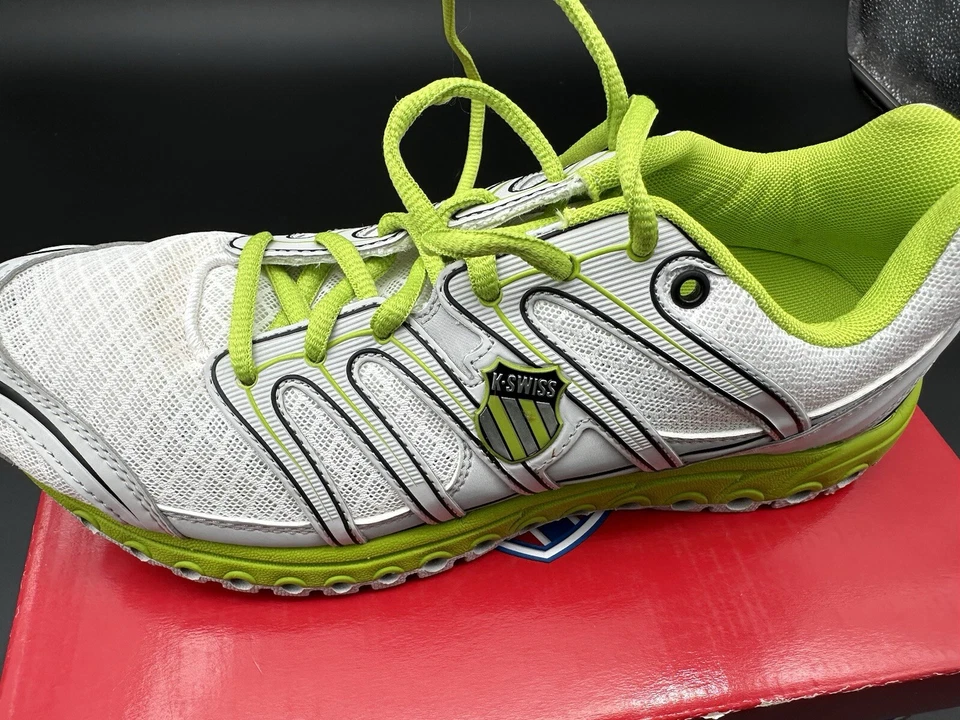 Zapato para correr K-SWISS Micro Tubes 100 Fit W verde brillante talla 8 1/2 mediano para mujer Foto 3 de 4