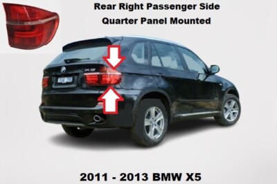BMW X5 Series E70 LCI Genuine Rear Right Side Tail Light 7227792 