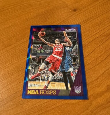 MATT BARNES 2016-17 Hoops Blue Checkerboard /75