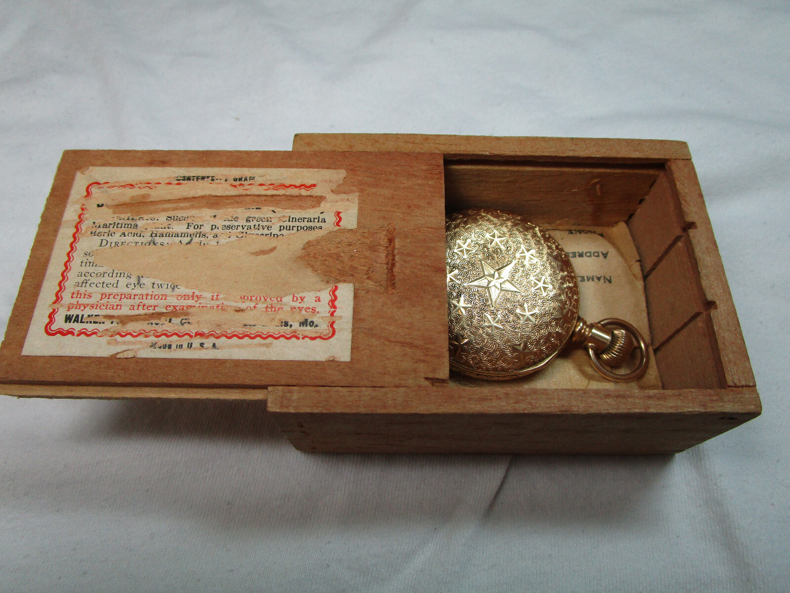 Elgin Solid Gold Pocket Watch* Over Composition 1… - image 18