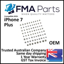 iPhone 7 PLUS OEM Full Screw Set Kit Bottom Phillips Tri-Point Y000 Pentalobe