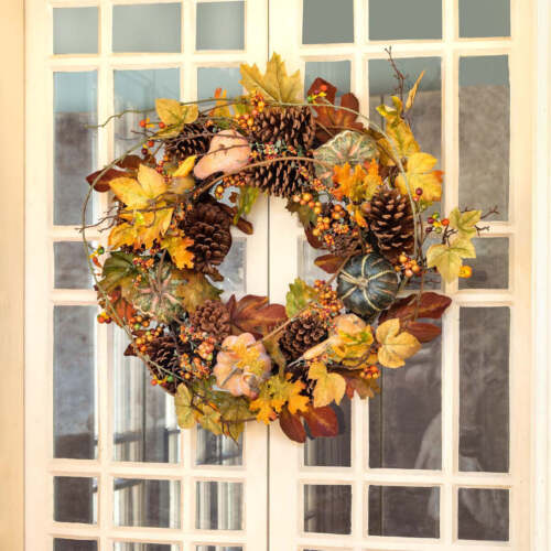 Lovecup Bountiful Harvest Wreath Large L995