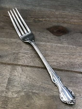 Pirouette by Alvin Sterling Silver Flatware Place Fork 7.5"
