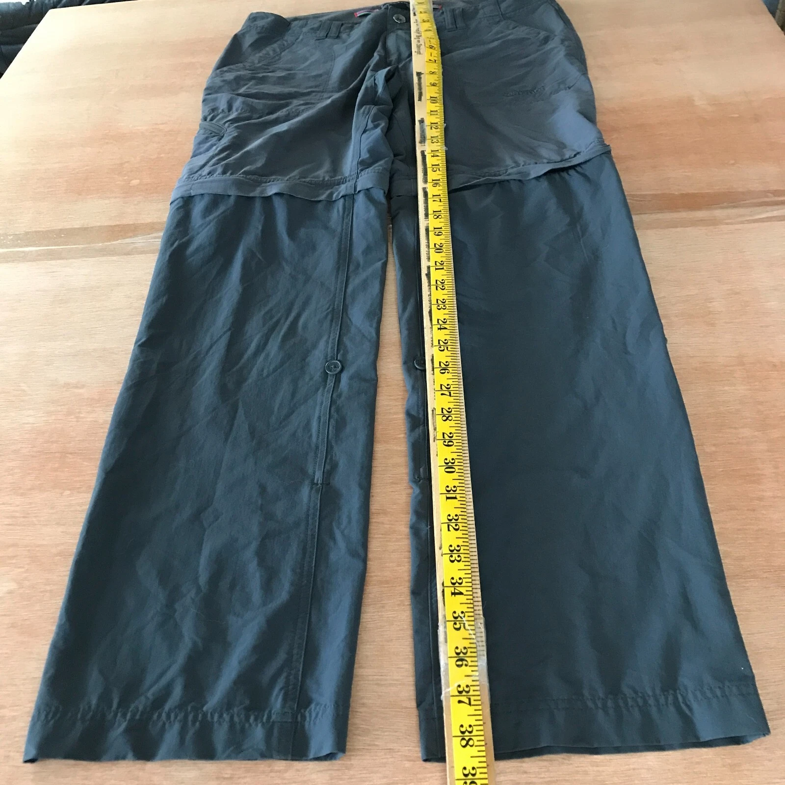 marmot convertible mid rise zip pocket hiking outdoor pants