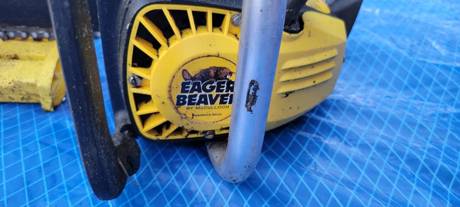 Vintage McCulloch Eager Beaver 2.1 Chainsaw For Parts or Repair eBay