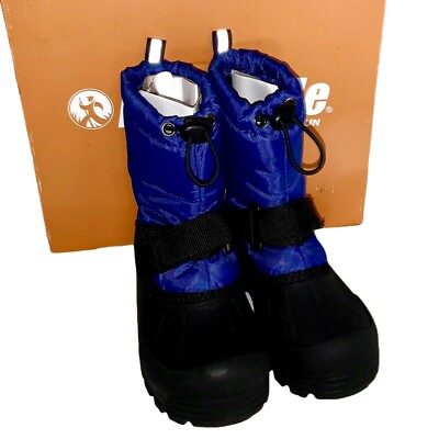 Northside Kids Unisex Royal Blue Waterproof Snow Boots Size  display picture 3