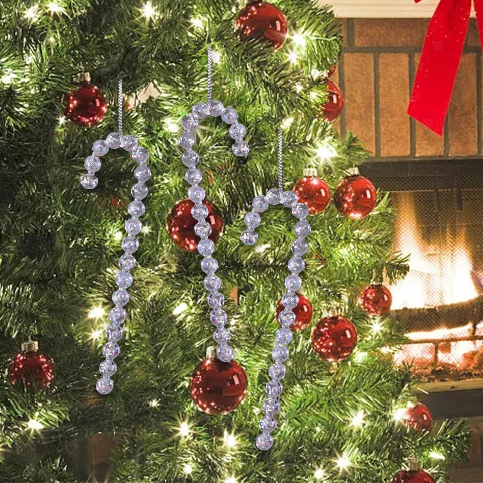 3Pcs Christmas Tree Pendants Home Decorations Christmas Tree