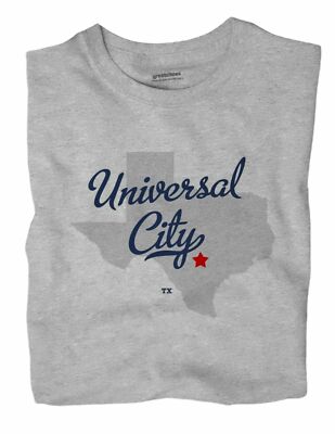 Universal City Texas TX T-Shirt MAP
