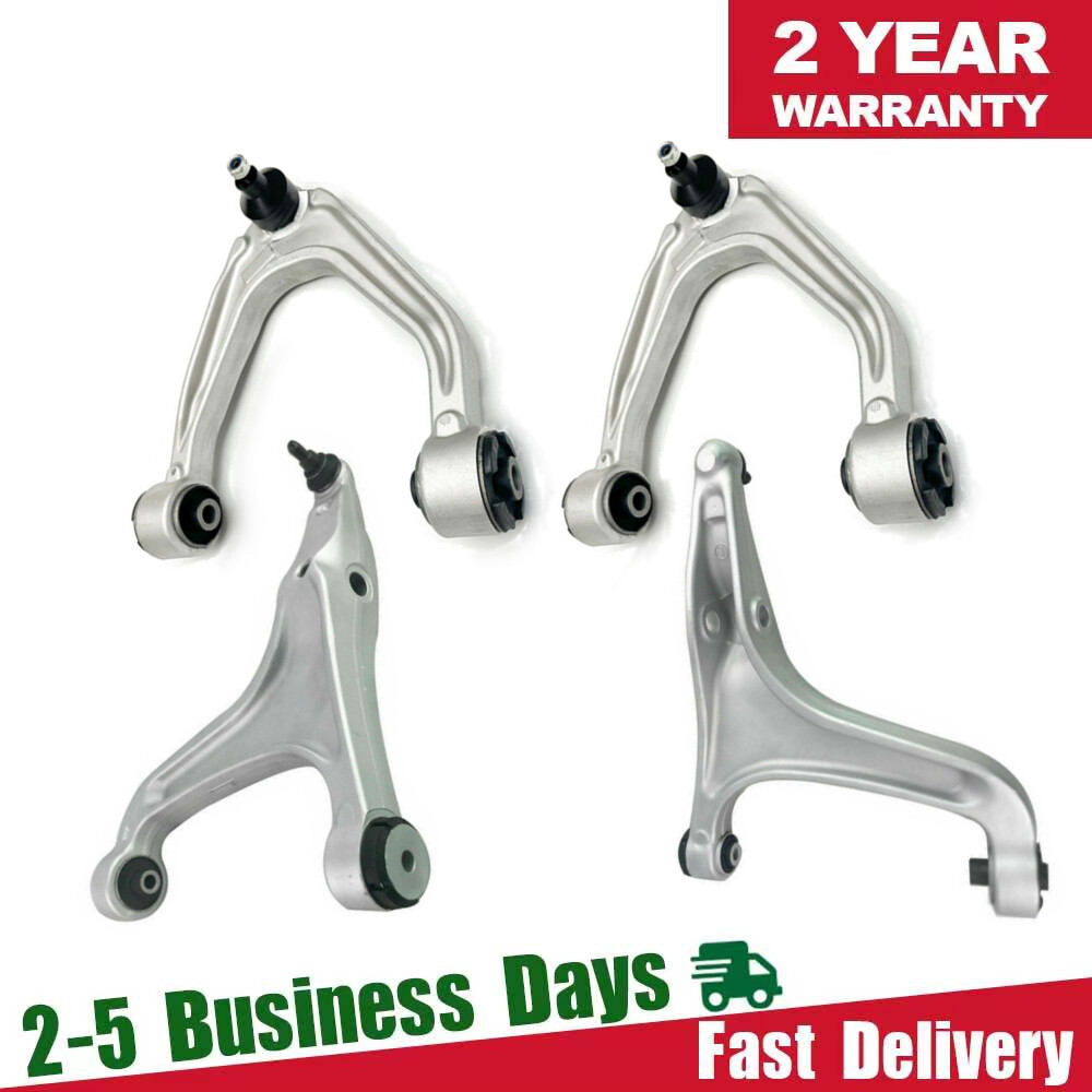 4X Front Upper Lower L R Control Arms For Maserati Quattroporte Ghibli 2014-2022