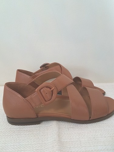 Vionic Womens Pacifica Strappy Sandals Open Toe Toffee Sz 11 Wide NWOB - Picture 7 of 10