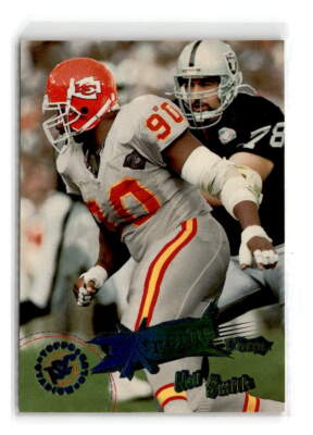 1995-Stadium Club -#x195-Neil Smith  EC, SP-Kansas City Chiefs