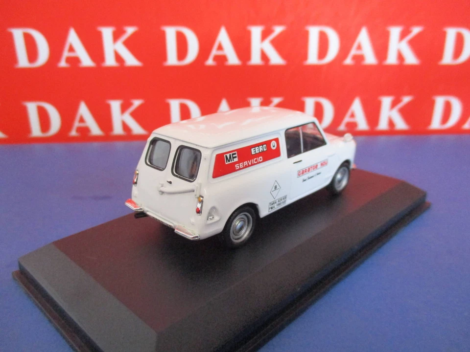 Die cast 1/43 Modellino Auto Austin Mini 850 Van Assistenza Ebro - Immagine 3 di 4