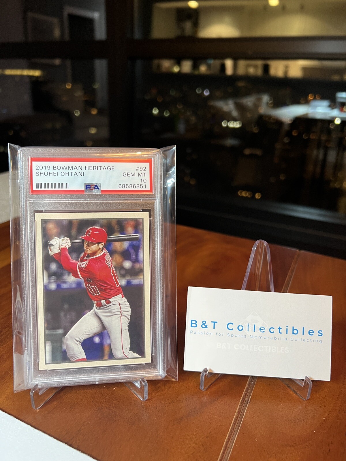 2019 Bowman Heritage Shohei Ohtani 53VR-92 PSA 10 GEM 🔥🔥🔥 view 9