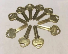 Lot of (2, 5 or 10) Corbin Russwin 6 Pin Key Blanks 6D2R A1011D2