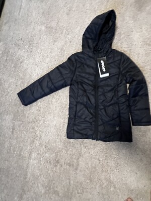 Spyder District Longline Hooded Puffer Jacket MSRP $120 (Big Kids)