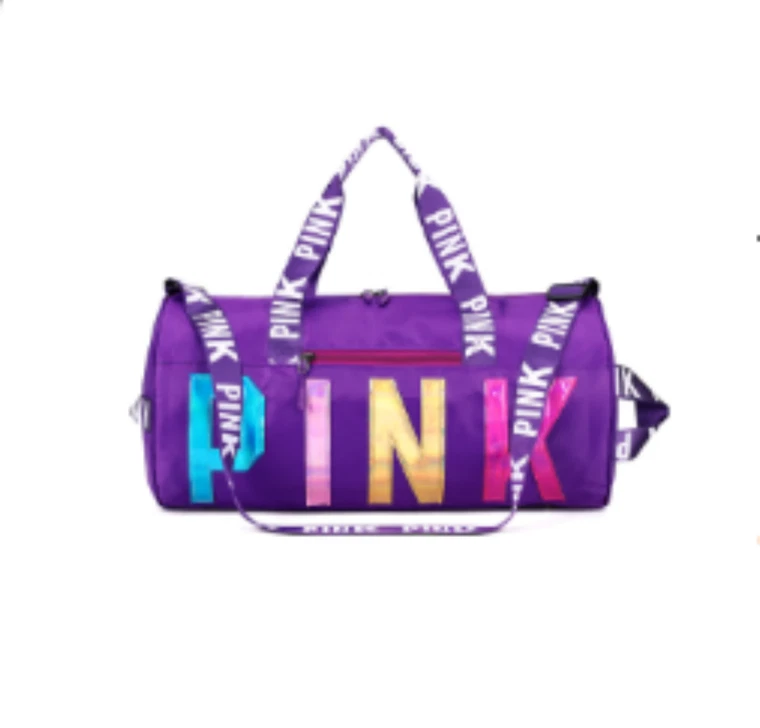 Pink victoria secret waterproof gym duffle bag Brand New eBay