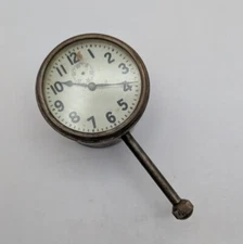 Vintage Car Dash Clock w/ Side Stem – Mechanical Auto Gauge Parts/Repair