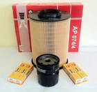 FOR Ford Focus Mk2 1.6 Petrol Service Kit  04/07->  Air Oil Filter &  NGK Plugs