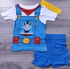 Thomas The Train Pajamas Kids 2T Toddler Boys SNUG-Fit Cotton Shirt Shorts PJs