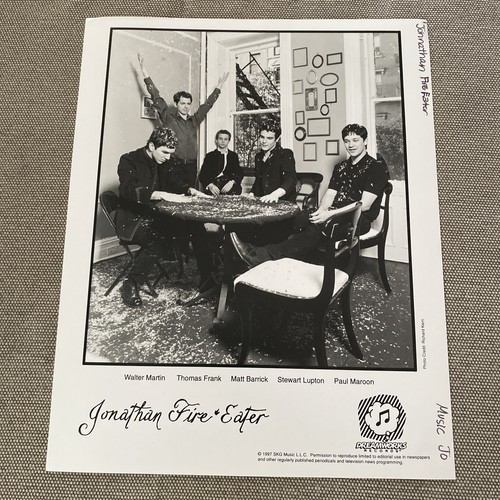 Jonathan Fire Eater Press Photo 8x10”. See Description. - Picture 3 of 6