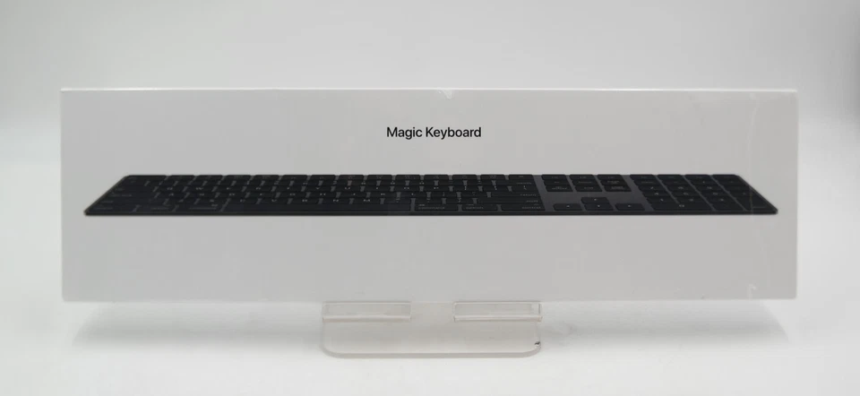 Apple A1843 Wireless Bluetooth Magic Keyboard mit Ziffernblock SCHWARZ ..