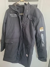 Carhartt Rain Defender Jacket With A Prime Inc. Logo Size Medium New With Tags 