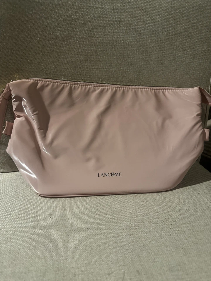 Lote de 3 bolsas de cosméticos Lancôme e Shiseido novas mais uma bolsa surpresa extra  - Imagem 4 de 4