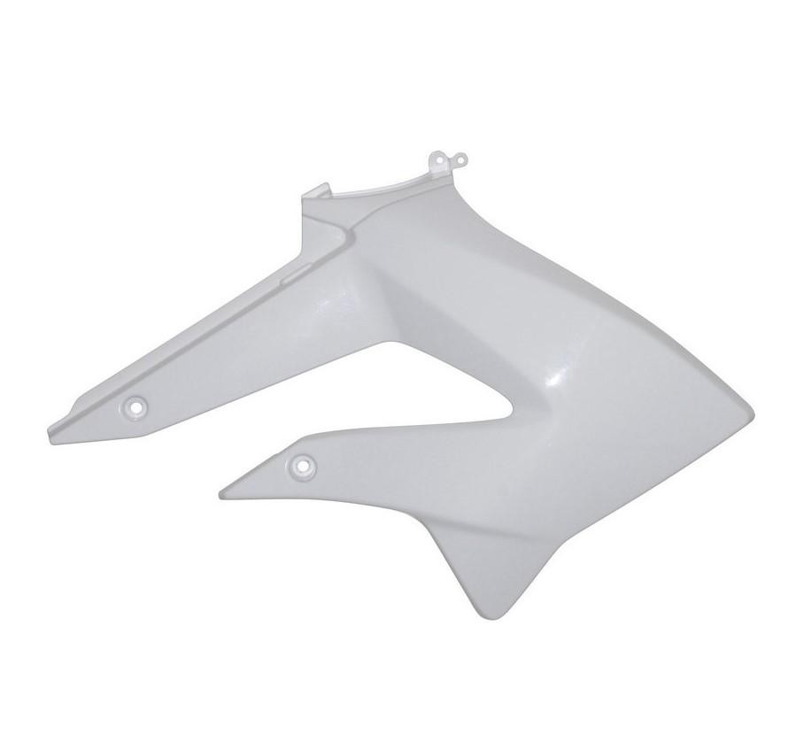 Carenage reservoir Derbi 50 Senda DRD 2011 blanc brillant droit en plastique ABS