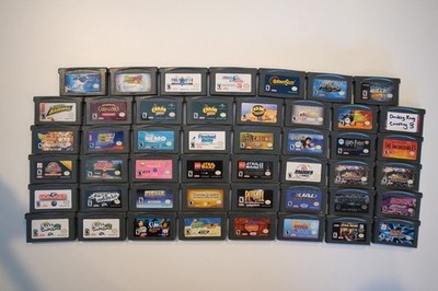Huge GBA Lot - 47 Nintendo Gameboy Advance Games - Metroid, Golden Sun, & More!