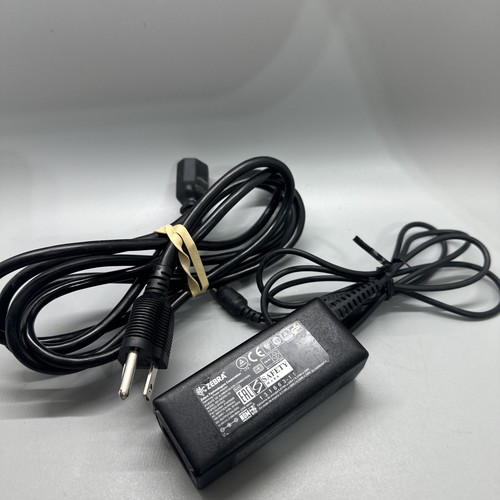 Zebra FSP025-DYAA3 AC Adapter 25W for QLn220/320/420 w/ Power Cord Used VGUC