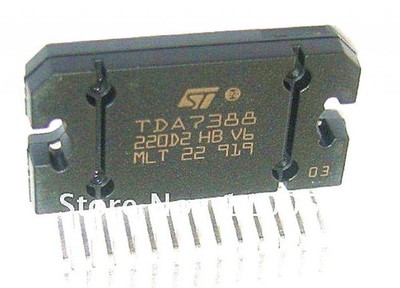 ST TDA7378 ZIP-15 DUAL BRIDGE AUDIO AMPLIFIER FOR CAR RADIO #zc