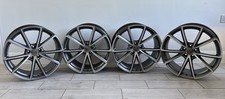Genuine Audi B8 RS4 20” V Spoke Alloy Wheel Set - Titanium Grey/Diamond Cut