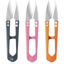 4.1 Inch Sewing Scissors Set of 3 Thread Cutter Small Snips Trimming Nipper for