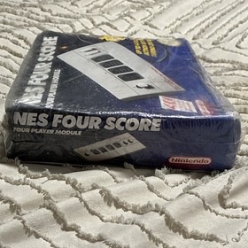 Official Nintendo Entertainment System NES Four Score Gray New Sealed 4 DMG BOX