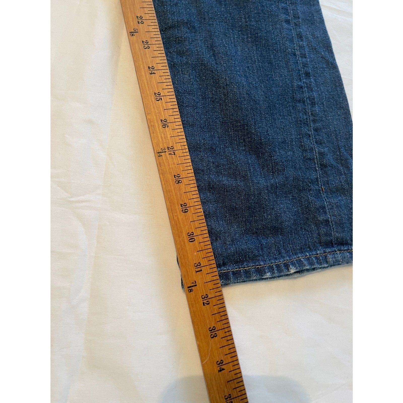 True Religion Men's Ricky Distressed Wash Relaxed Straight Jeans - 30x31 Vintage thumbnail 12