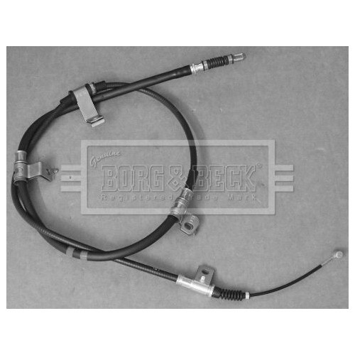 BORG & BECK Cable Pull, parking brake BKB3589