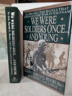  ️Signed WE WERE SOLDIERS ONCE  by Lt. Gen. Harold G. Moore + Custom Mylar!!!