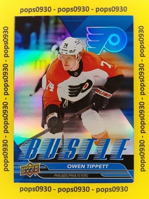 Owen Tippett, Philadelphia Flyers, 2025, Upper Deck Series I, Bustle, #B-1