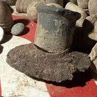 Dug Civil War 💥 🇺🇸 💣 Canteen Pewter Spout W Collar