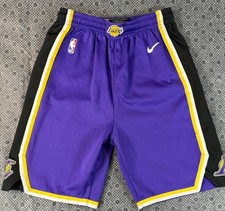 Los Angeles Lakers Shorts Boys Large Jordan Edition NBA Statement Swingman