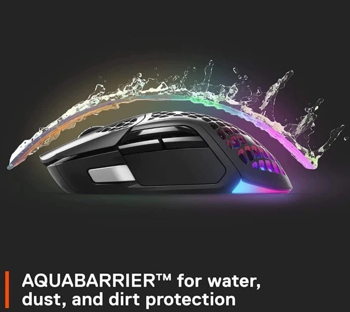 SteelSeries Aerox 5 Wireless Gaming Mouse – Ultra Lightweight 74g - Image 2 of 2