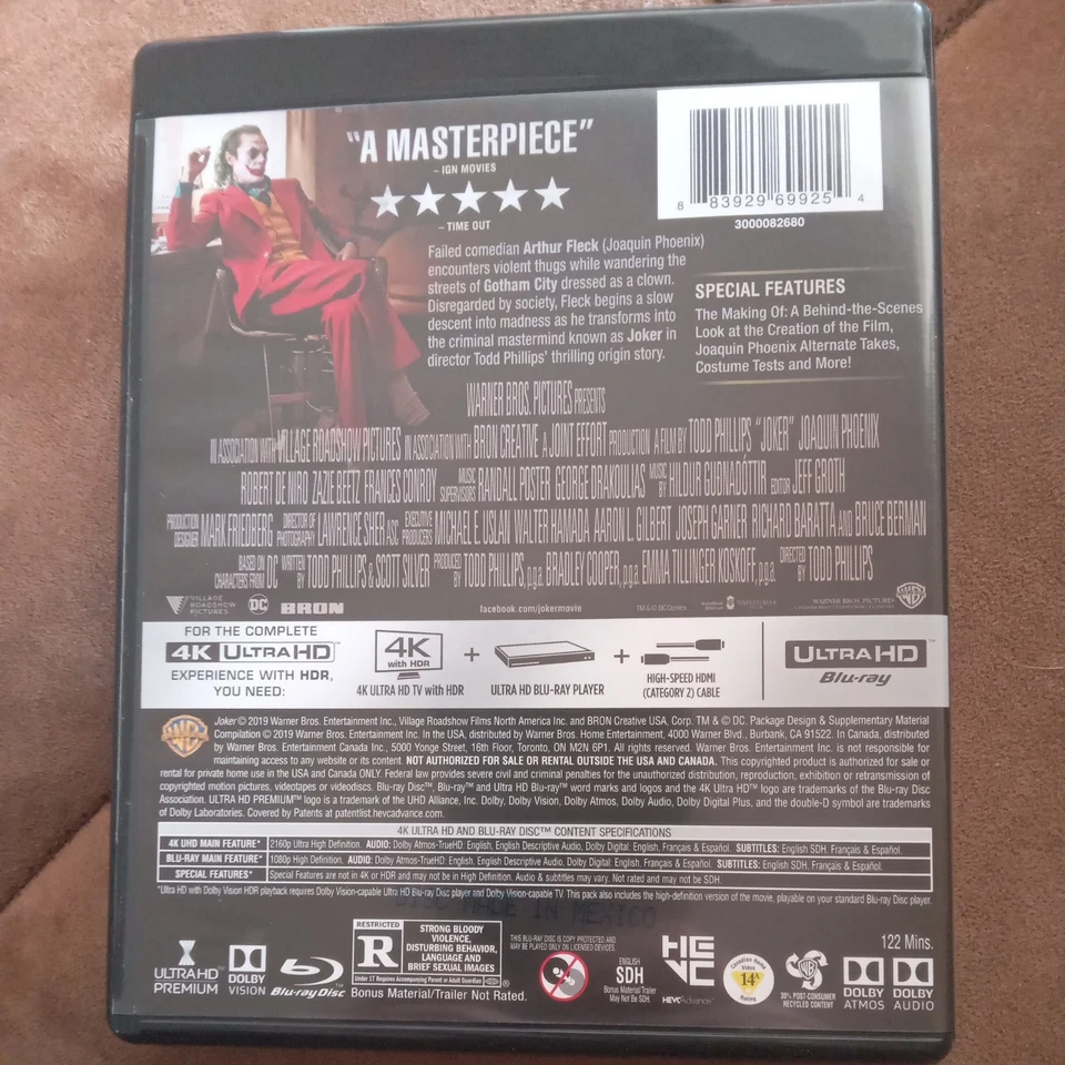 Joker DC 4k and bluray - Image 3 of 3