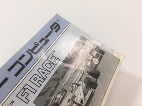 HA1198 Manual Only - F1 Race NES Famicom Japan