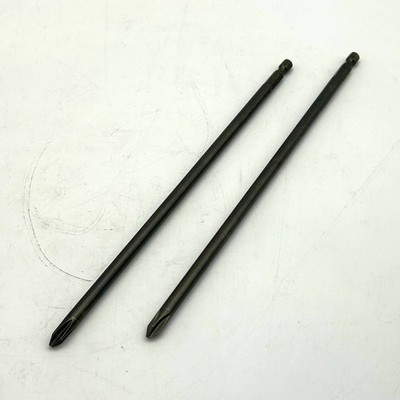 Apex SD-2052-9 Power Screwdriver Bit #2 Pointed Philips 1/4 Male Hex Lot of 2