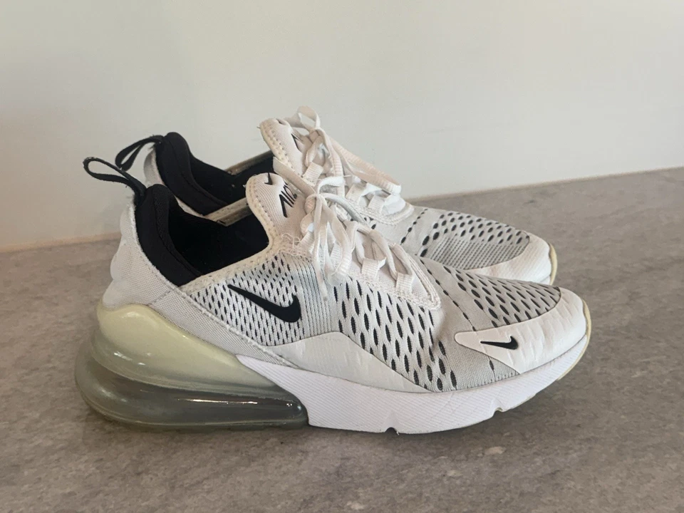 Zapatillas Nike Air Max 270 'Blanco Negro' AH6789-100 (Mujer Talla 7.5) Foto 3 de 4