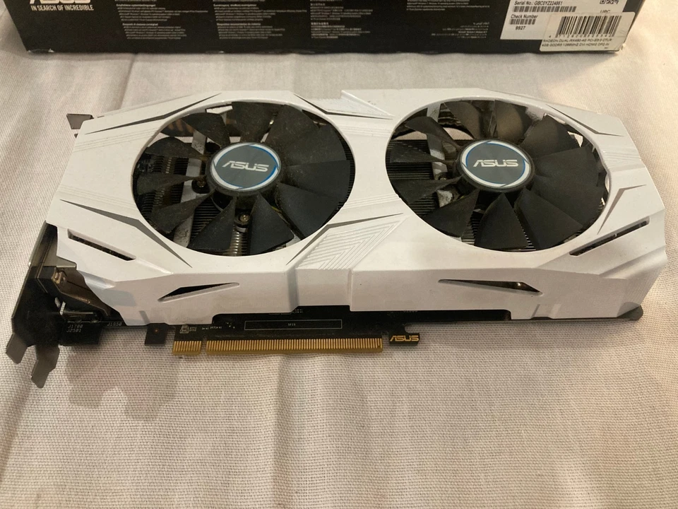 Asus Radeon RX480 4GB GDDR5 Dual Series Graphics Card - Image 3 of 4