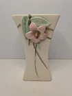 Vintage McCoy Pottery Blossomtime Pink Dogwood Flower Vase